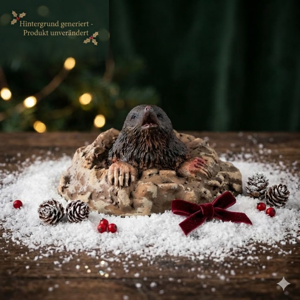 Maulwurf – Detailreiches Krippenzubehör für Ihre Weihnachtslandschaft